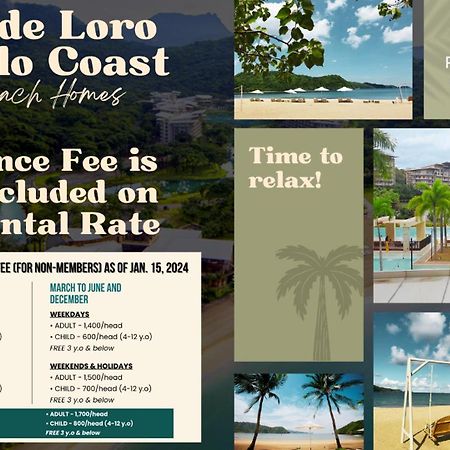Pico De Loro Hamilo Coast By Beach Homes Nasugbu Ngoại thất bức ảnh
